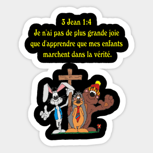 Sainte Bible 3 Jean 1:4 Sticker